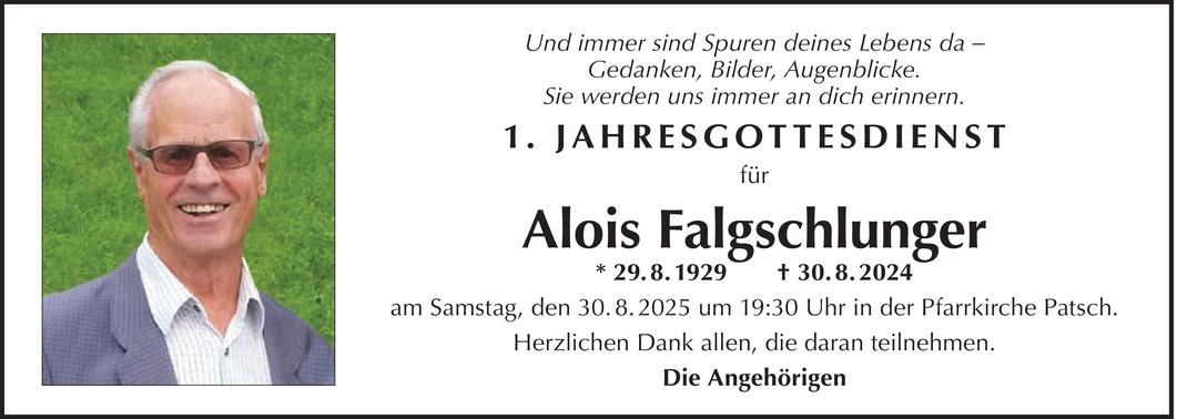 Alois Falgschlunger Bild