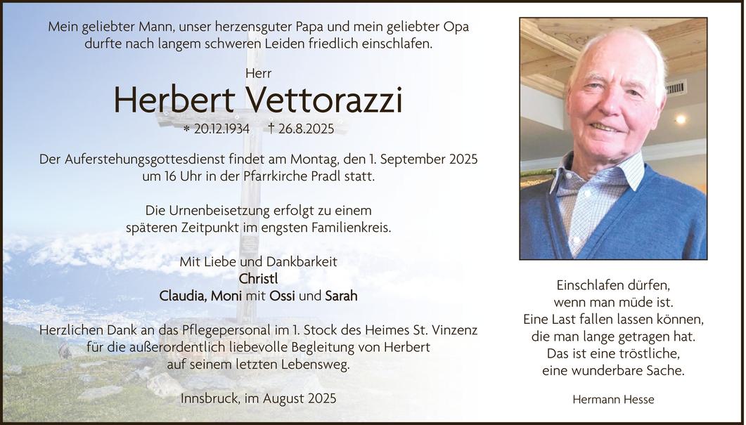 Herbert Vettorazzi Bild