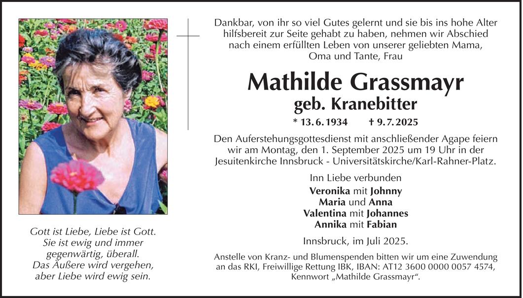 Mathilde Grassmayr Bild
