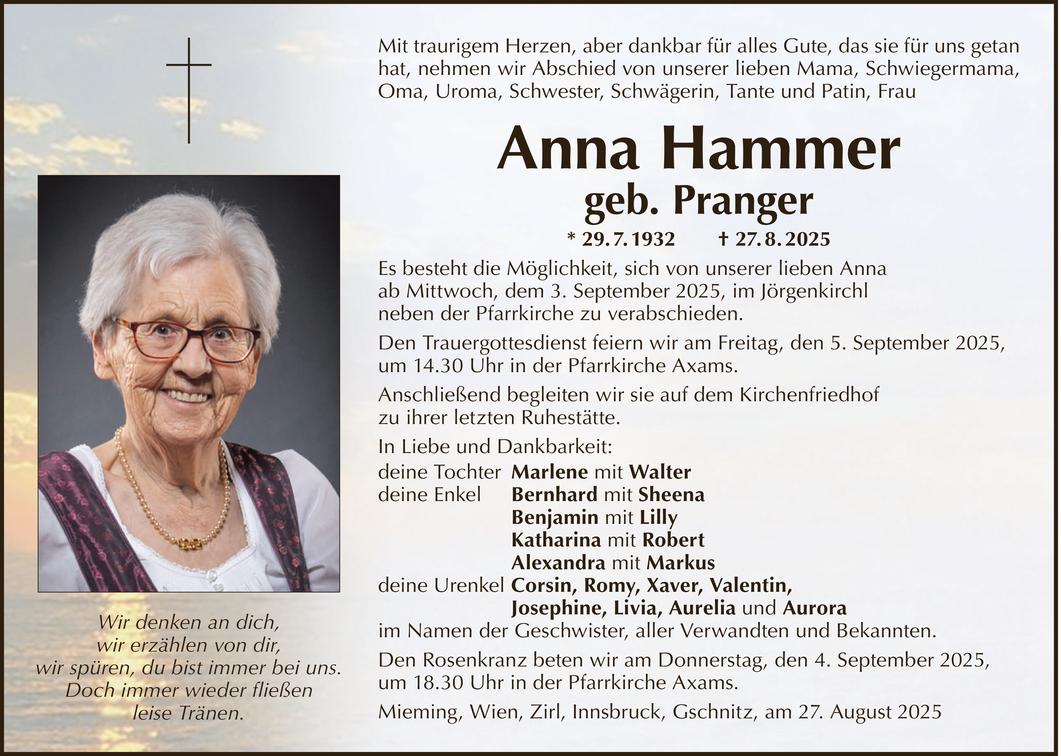 Anna Hammer Bild