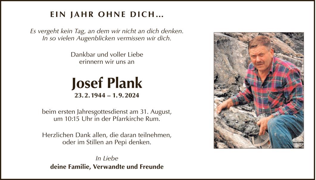 Josef Plank Bild