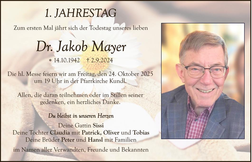 Jakob Mayer Bild