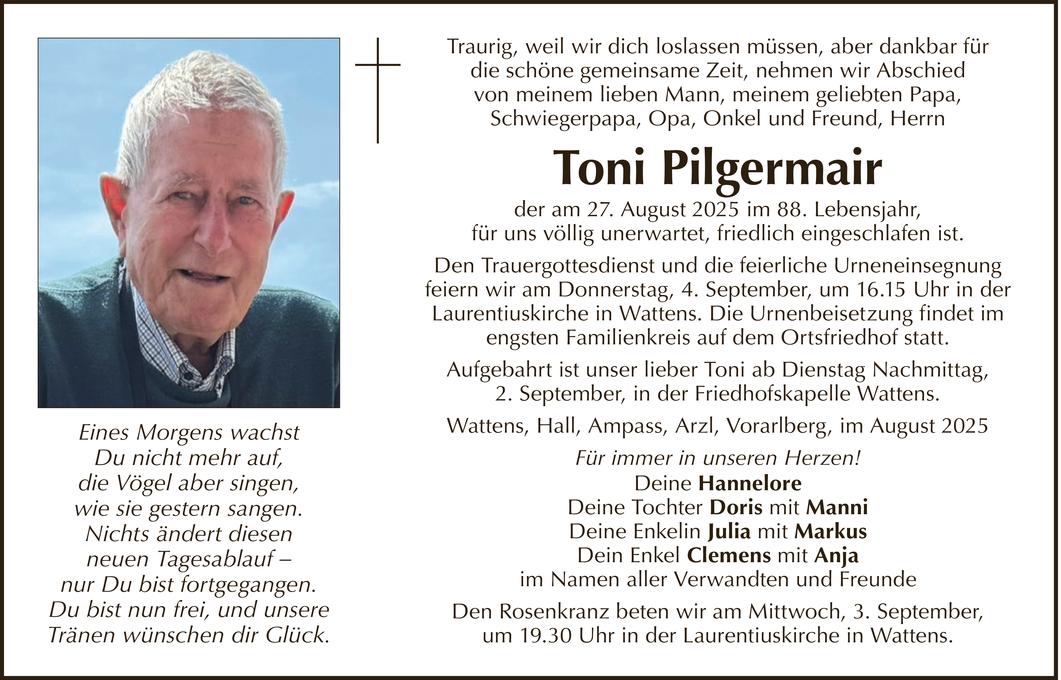 Anton Pilgermair Bild