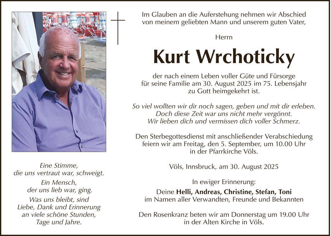 Kurt Wrchoticky Bild