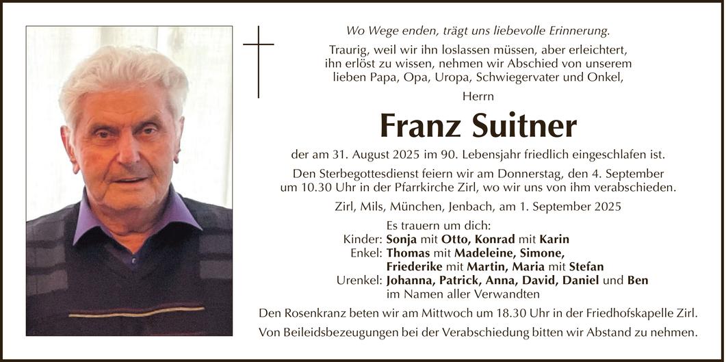Franz Suitner Bild