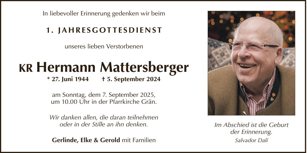 Hermann Mattersberger Bild
