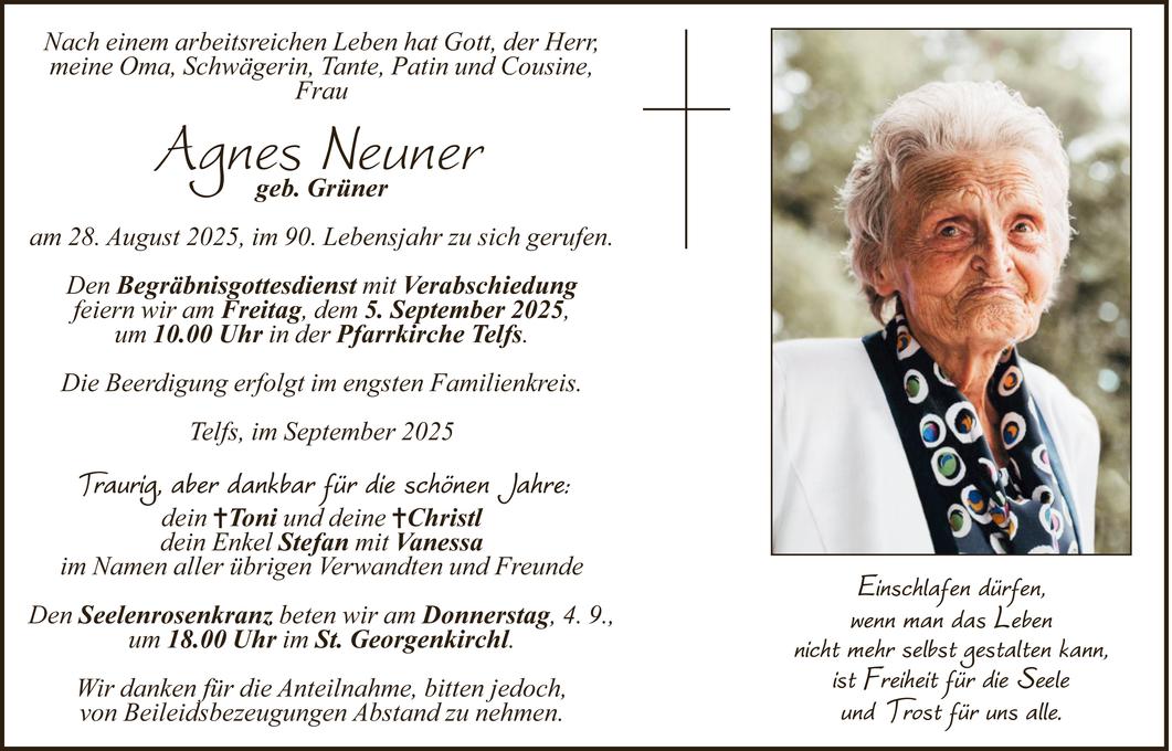 Agnes Neuner Bild