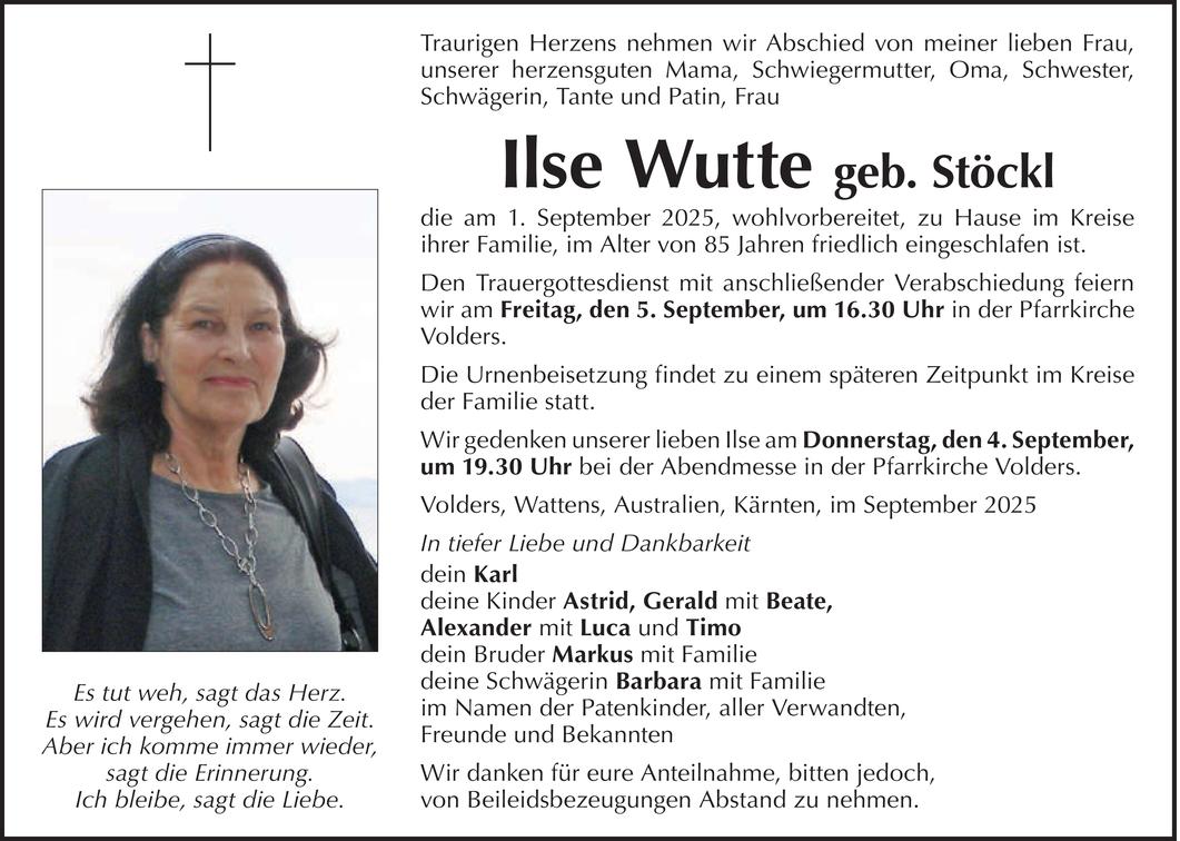 Ilse Wutte Bild