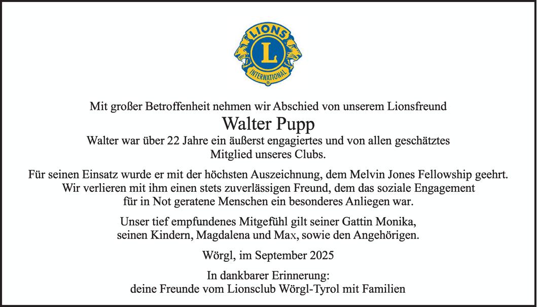 Walter Pupp Bild
