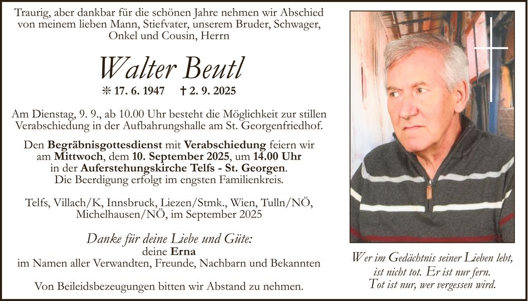 Walter Beutl Bild