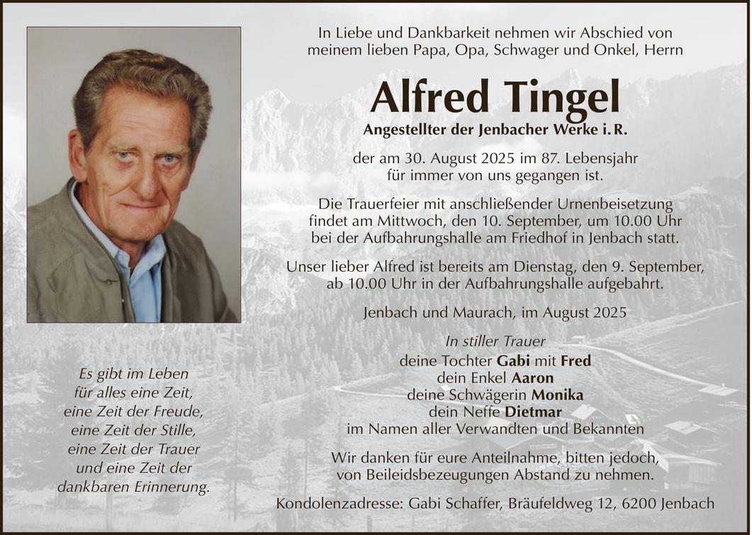 Alfred Tingel Bild