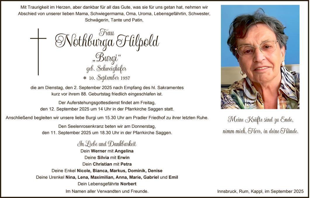 Nothburga Hilpold Bild