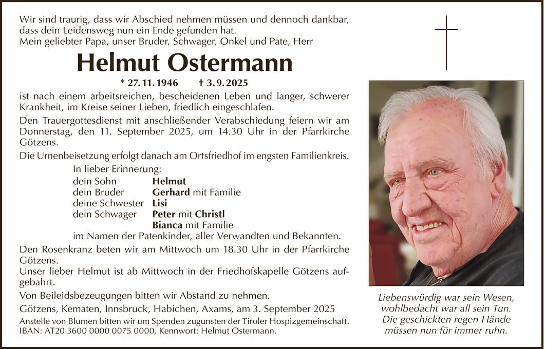 Helmut  Ostermann Bild