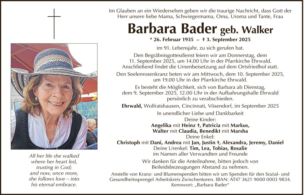 Barbara Bader