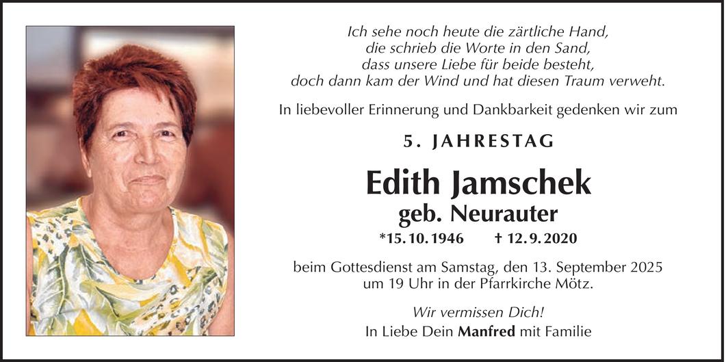 Edith Jamschek Bild