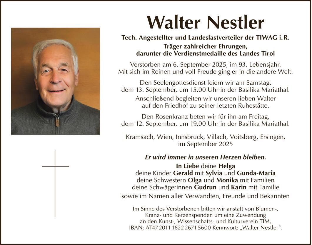 Walter Nestler Bild