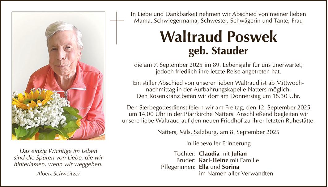 Waltraud Poswek Bild