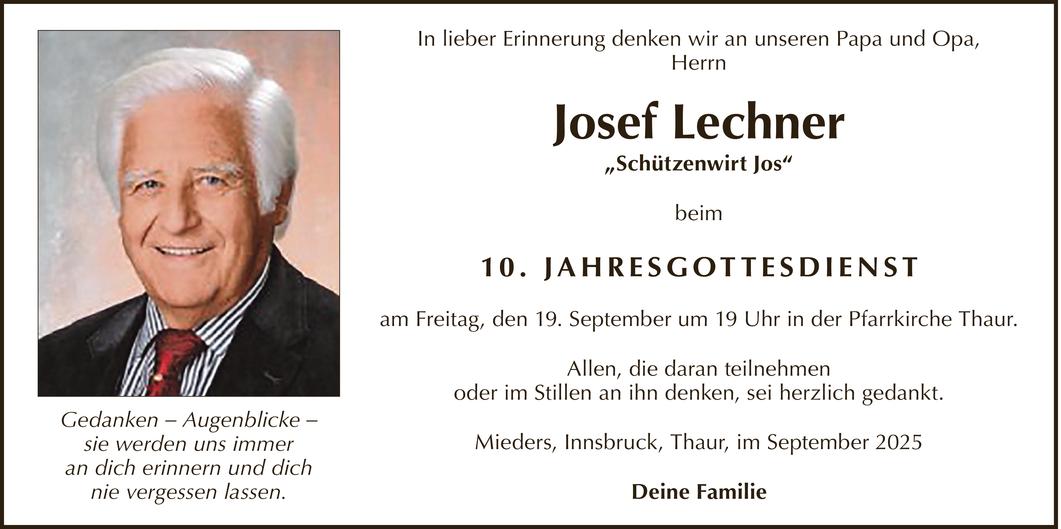 Josef Lechner