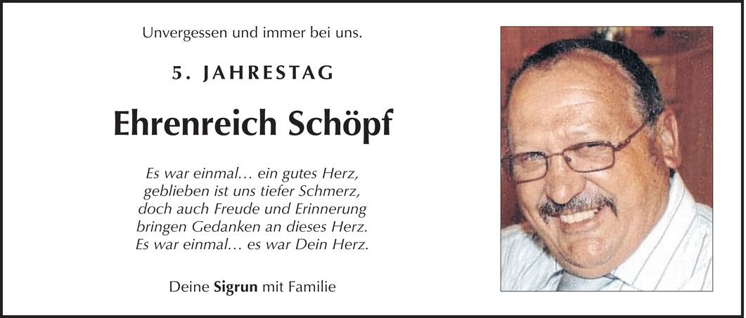 Ehrenreich Schöpf