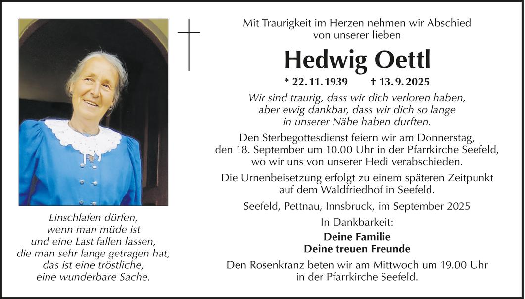 Hedwig Oettl