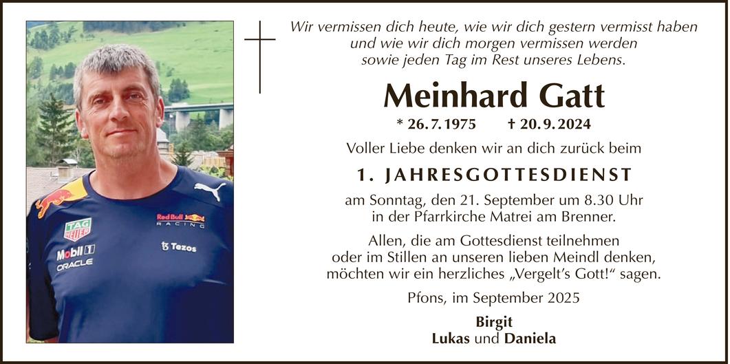 Meinhard Gatt Bild