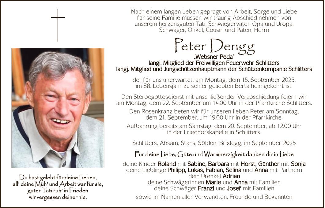 Peter Dengg Bild