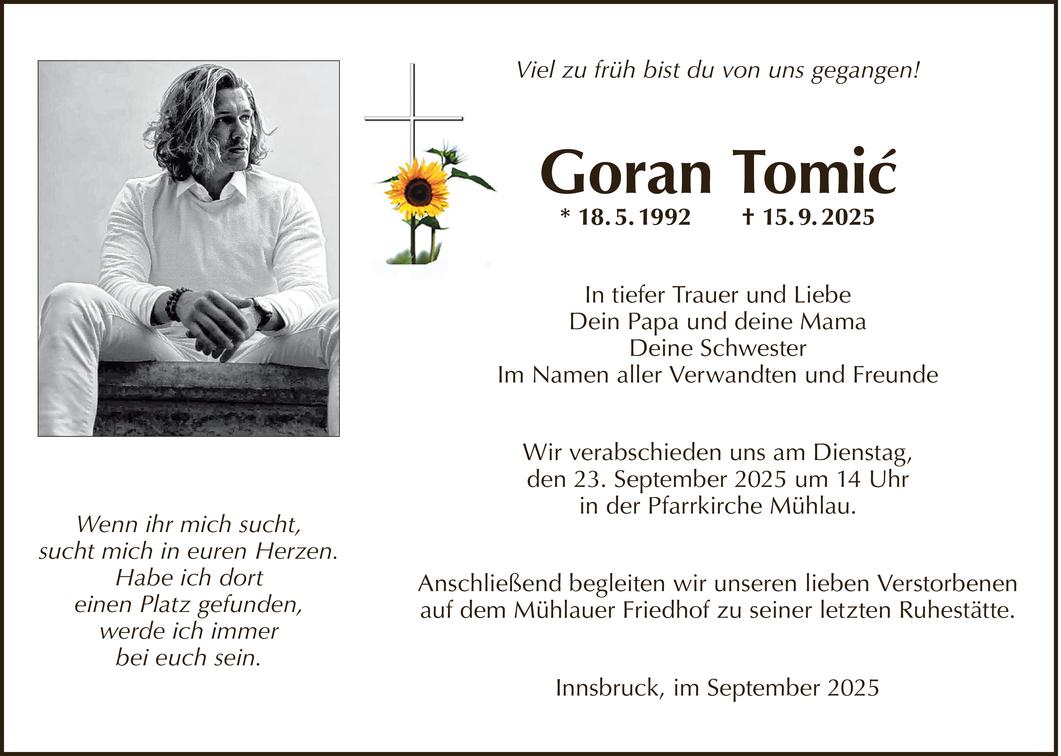Goran Tomic Bild