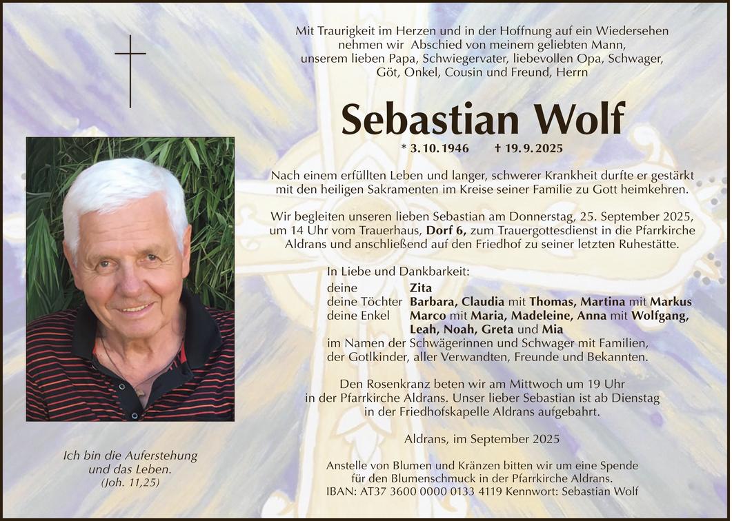 Sebastian Wolf Bild