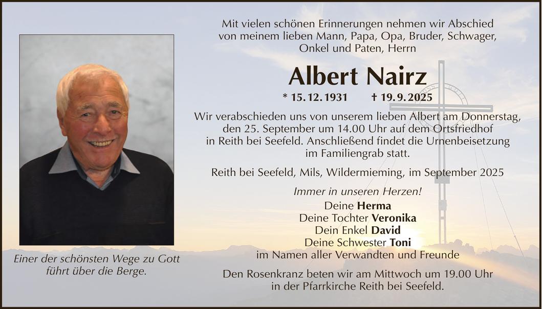 Albert  Nairz Bild