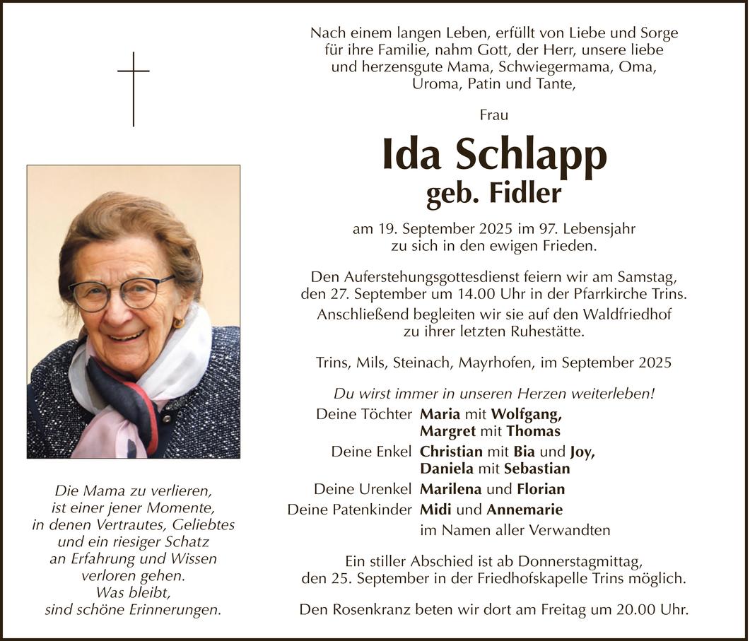 Ida Schlapp Bild
