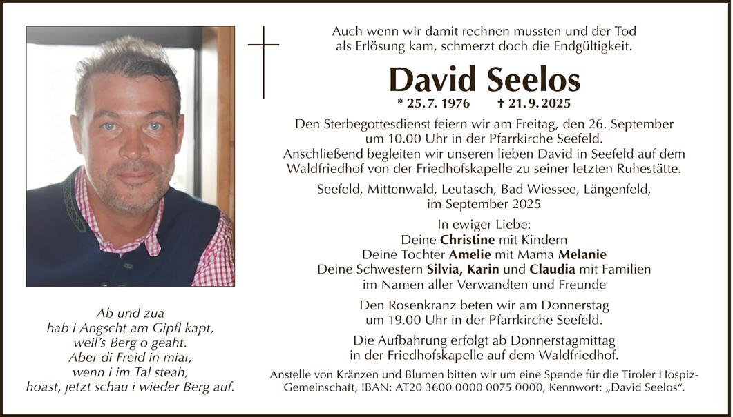 David Seelos Bild