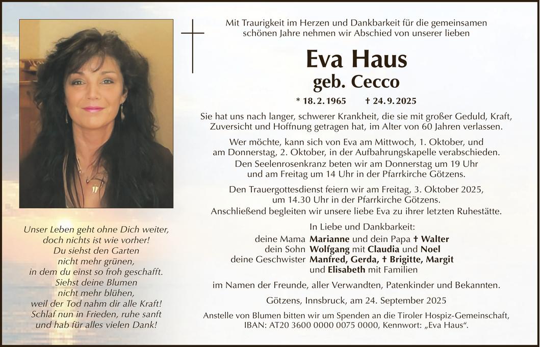 Eva Haus Bild