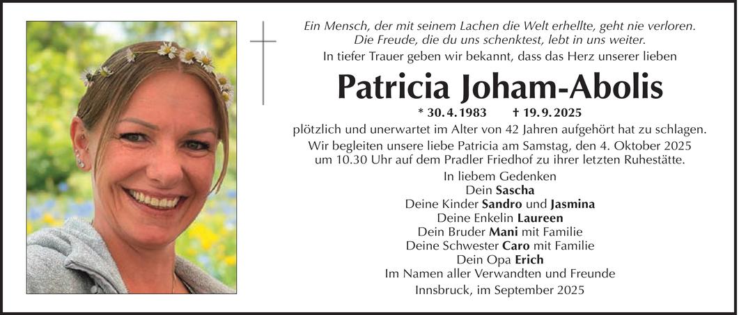 Patricia Joham-Abolis Bild