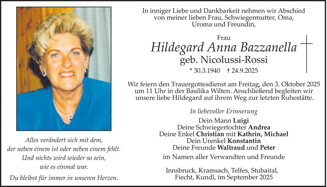 Hildegard Bazzanella Bild