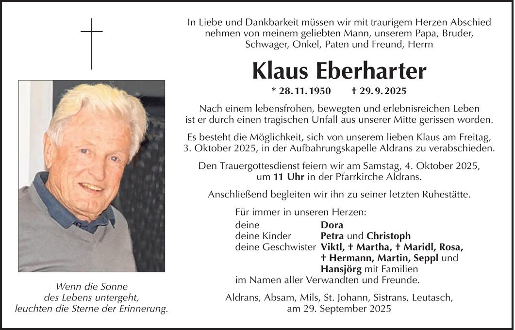 Klaus Eberharter Bild