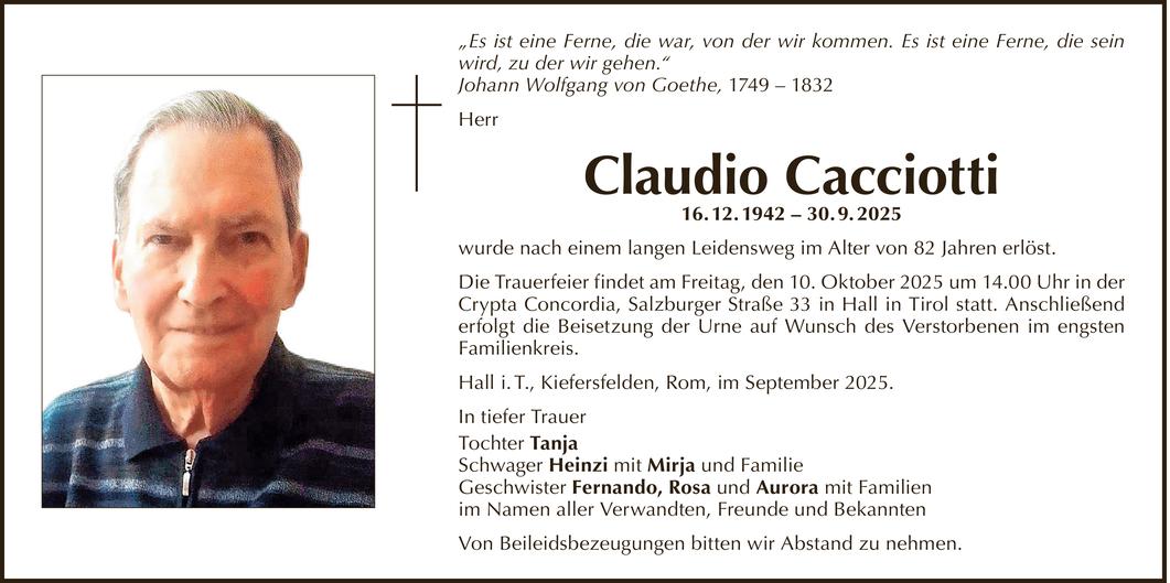 Claudio Cacciotti Bild