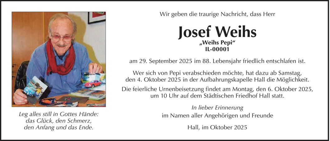 Josef Weihs Bild