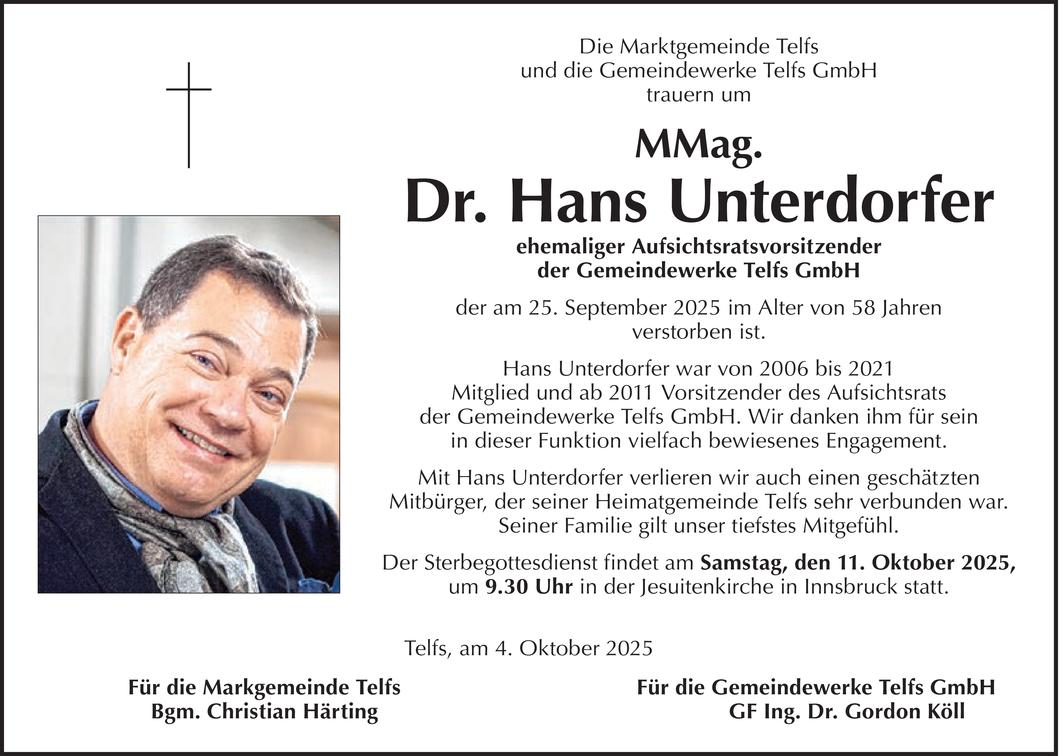 Hans Unterdorfer Bild