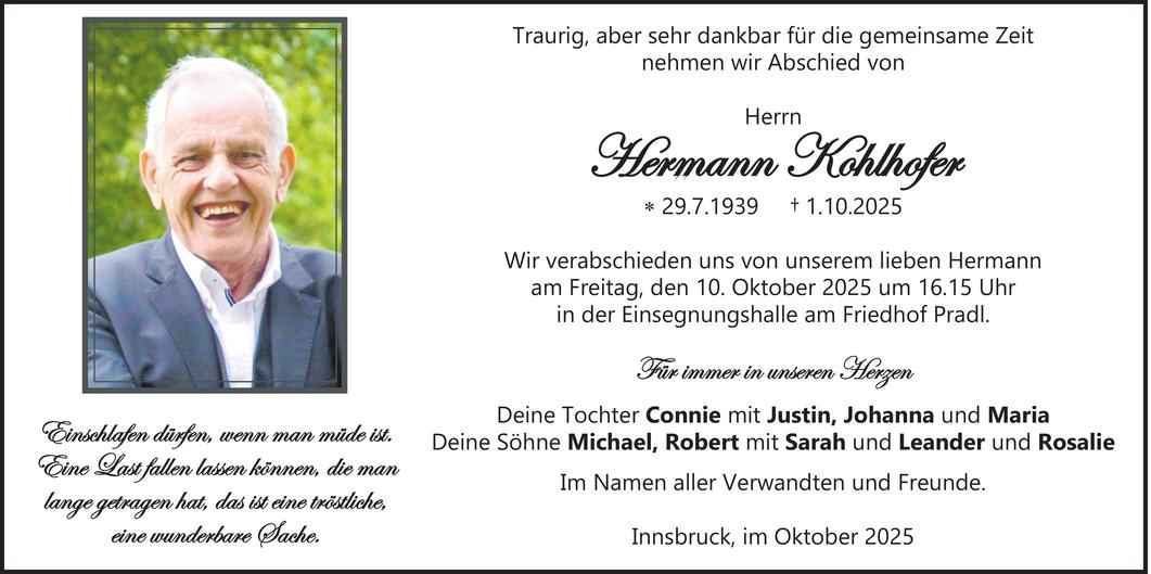 Hermann Kohlhofer Bild