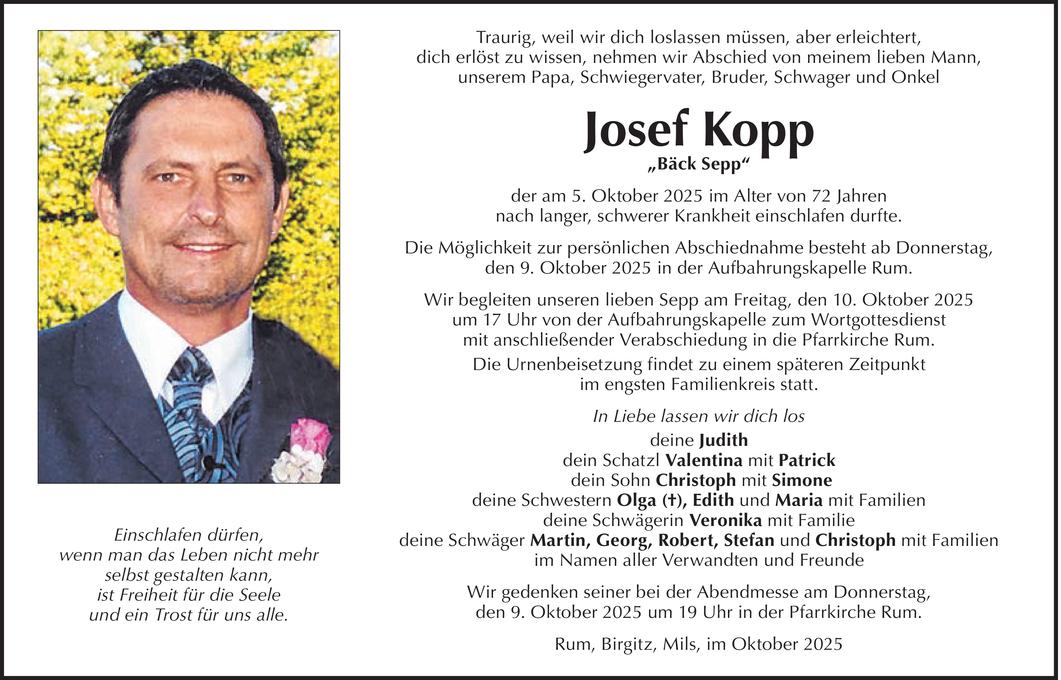 Josef Kopp Bild