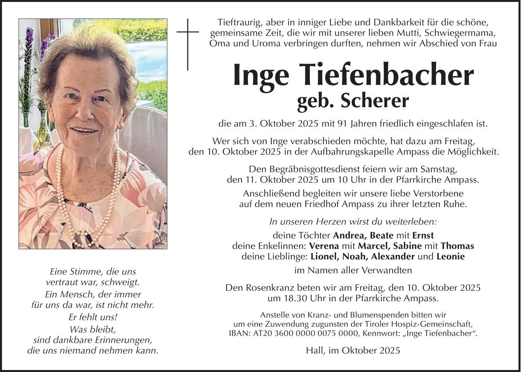Inge Tiefenbacher Bild