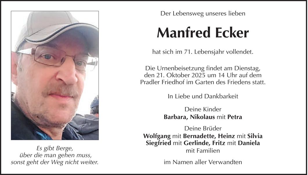 Manfred Ecker Bild