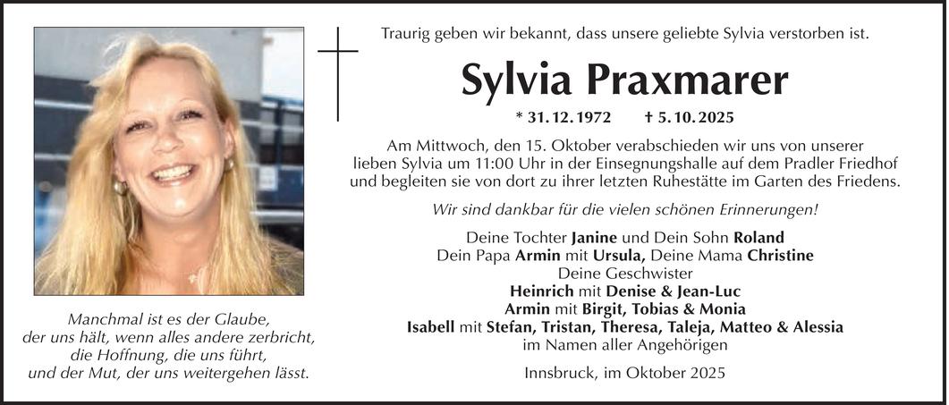 Sylvia Praxmarer Bild