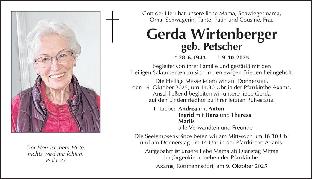 Gerda Wirtenberger Bild
