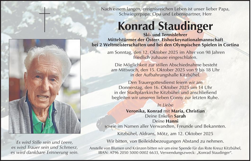 Konrad Staudinger Bild