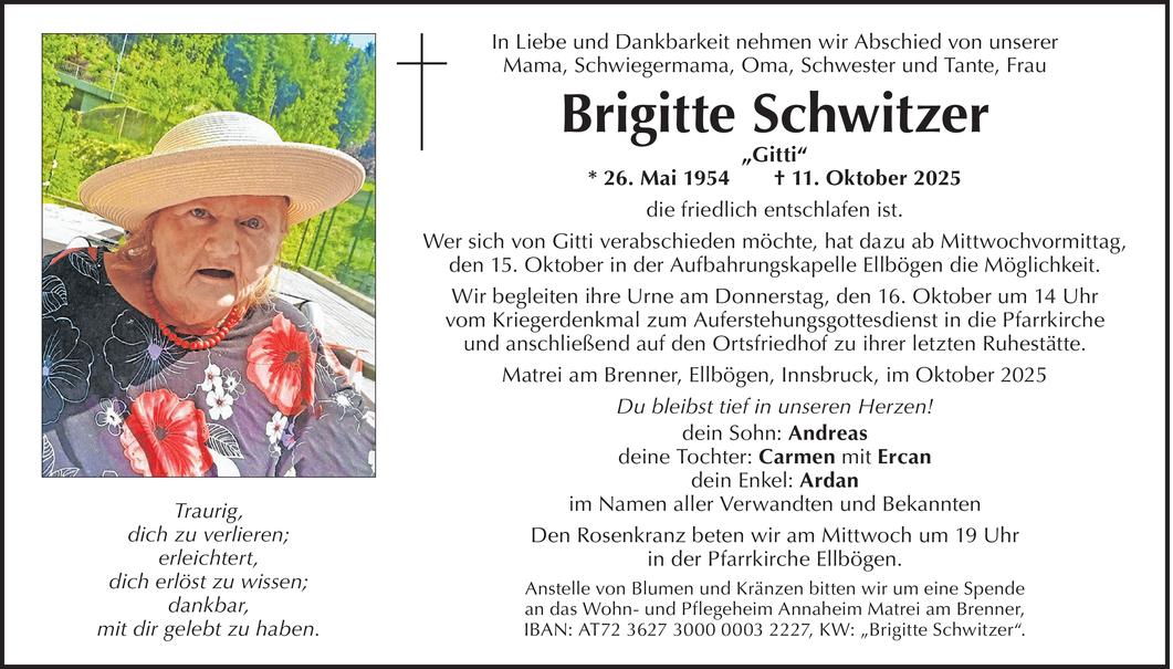 Brigitte Schwitzer Bild
