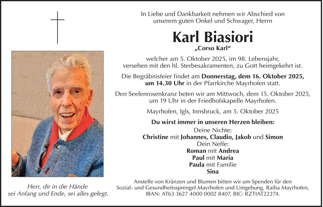 Karl Biasiori