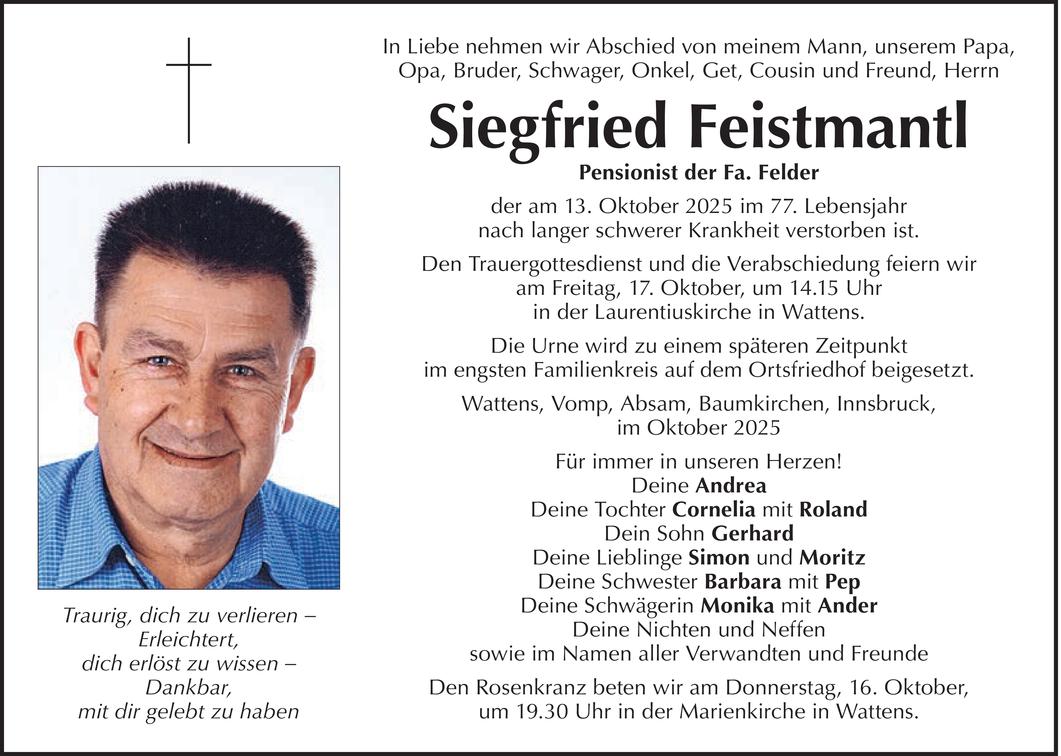 Siegfried Feistmantl