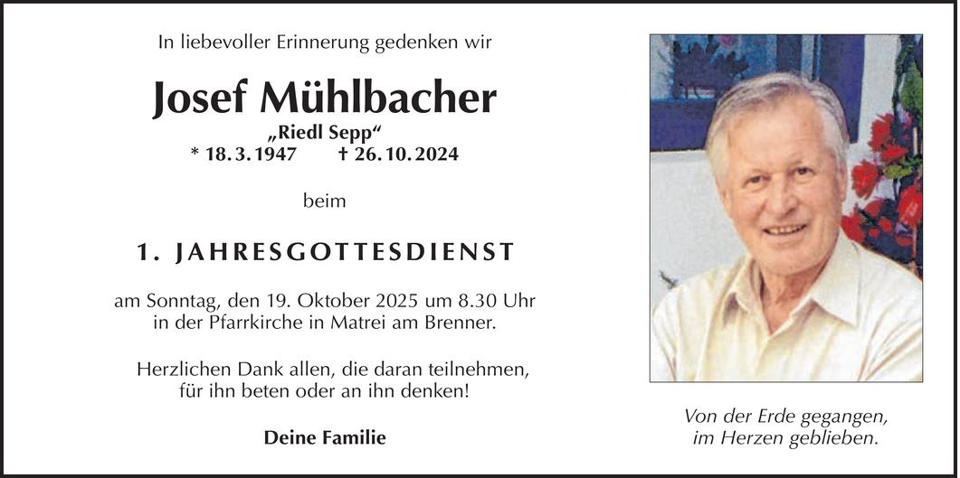 Josef Mühlbacher