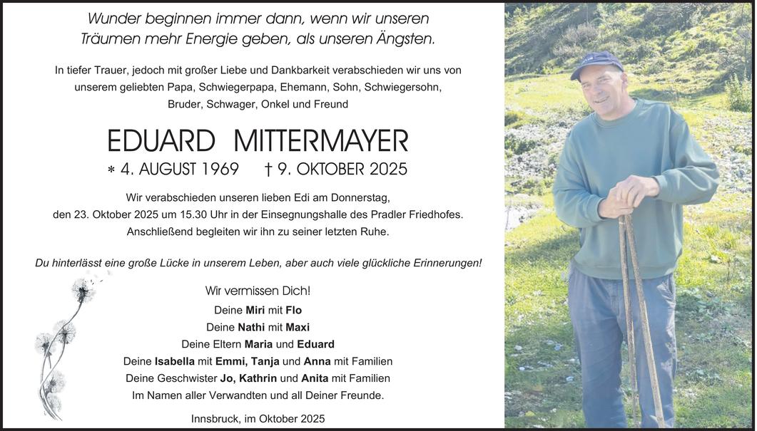 Eduard Mittermayer Bild